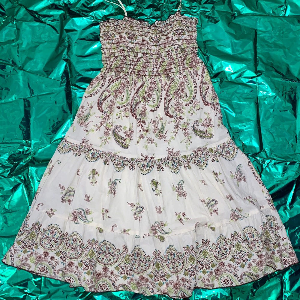 Tiered Floral Dress